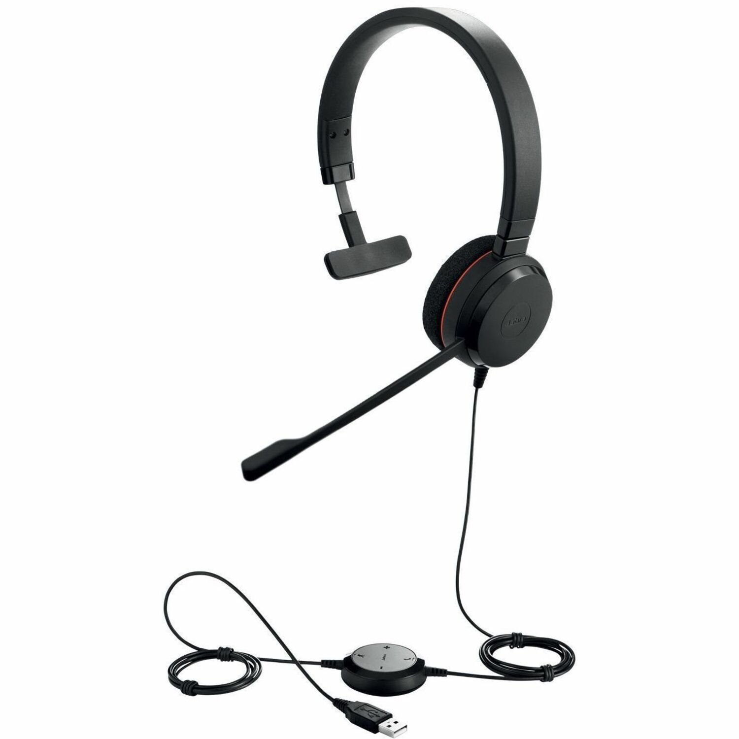 Jabra EVOLVE 20 Kabel Kopfb&uuml;gel Mono Headset - Schwarz