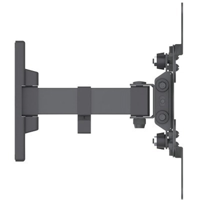 TV & Monitor Mount, Wall, Tilt and Swivel, 1 screen, Screen Sizes: 13-42" , Black, VESA 75x75 to 200x200mm, Max 20kg, Swivel with 2 pivots, Lifetime Warranty
