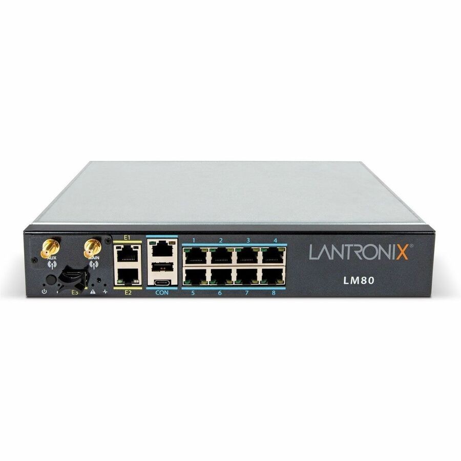 Lantronix LM-Series LM80 FIPS Certified 8-Port Console Server