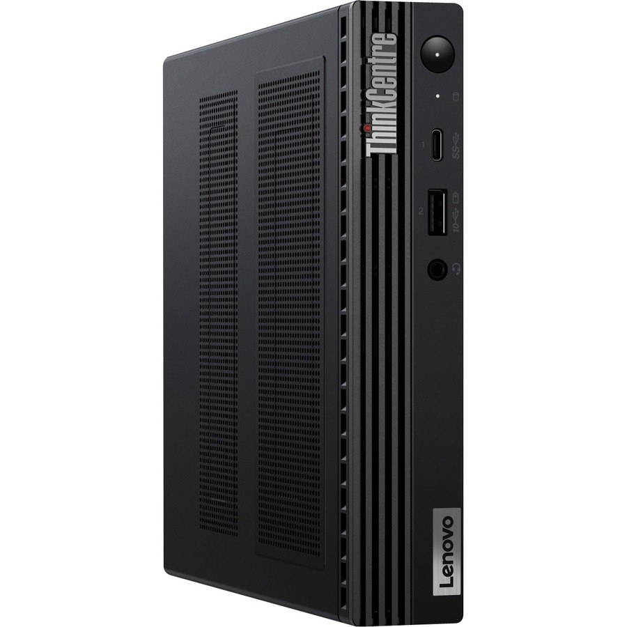 Lenovo ThinkCentre M90q 11CR005XUS Desktop Computer - Intel Core i5 10th Gen i5-10500 - vPro Technology - 8 GB - 256 GB SSD - Tiny - Black