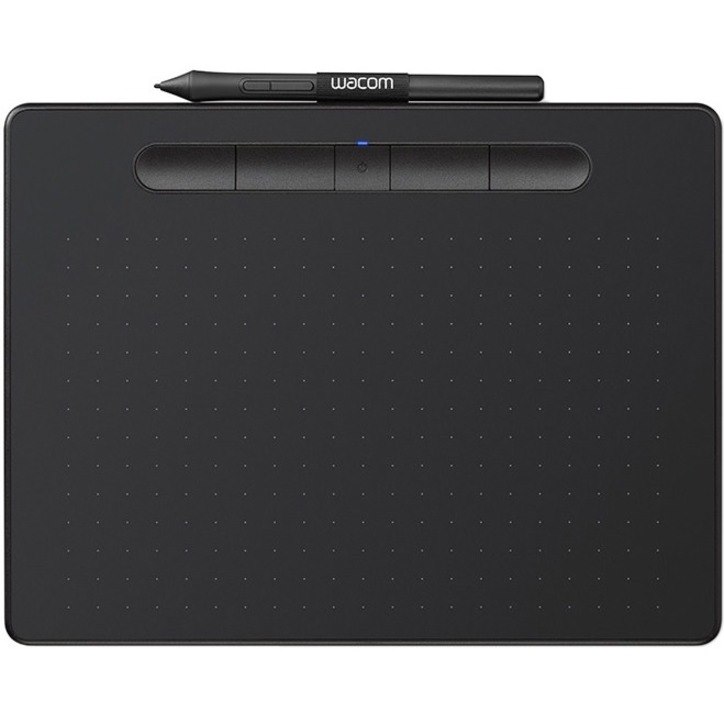 Wacom Intuos M CTL-6100WL Graphics Tablet - 2540 lpi - Wired/Wireless - Black