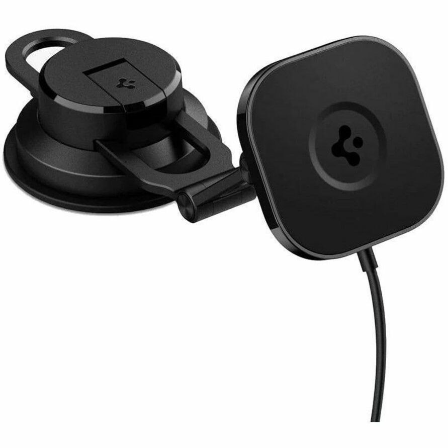 Spigen OneTap Pro 3 Auto-houder voor Smartphone, Lader - Zwart