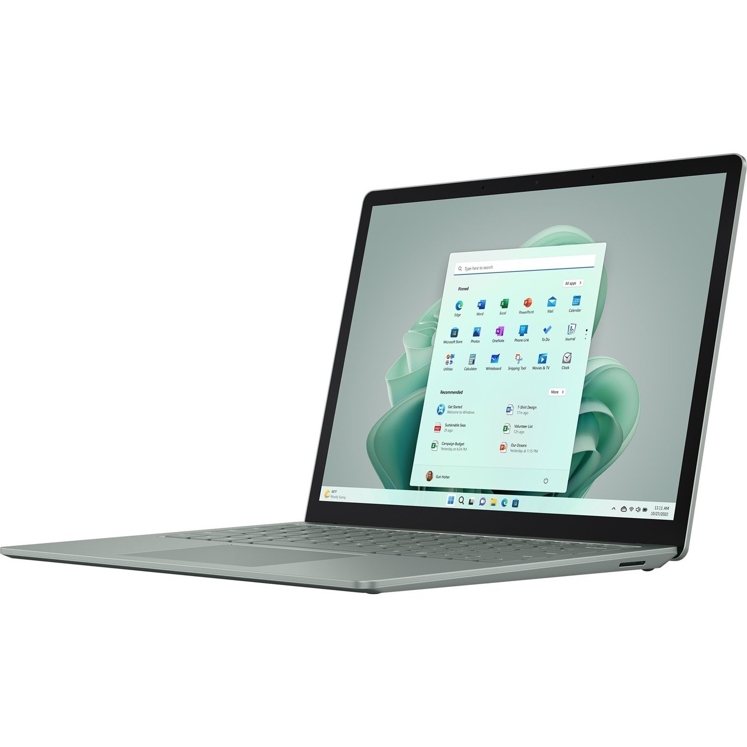 Microsoft Surface Laptop 5 13.5" Touchscreen Notebook - Intel Core i5 12th Gen - Intel Evo Platform - 8 GB - 512 GB SSD - Sage