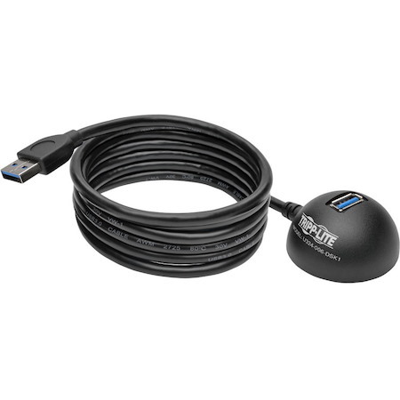 Eaton Tripp Lite Series 1-Port USB 3.0 SuperSpeed Desktop Extension Cable (A M/F), 6 ft. (1.83 m)
