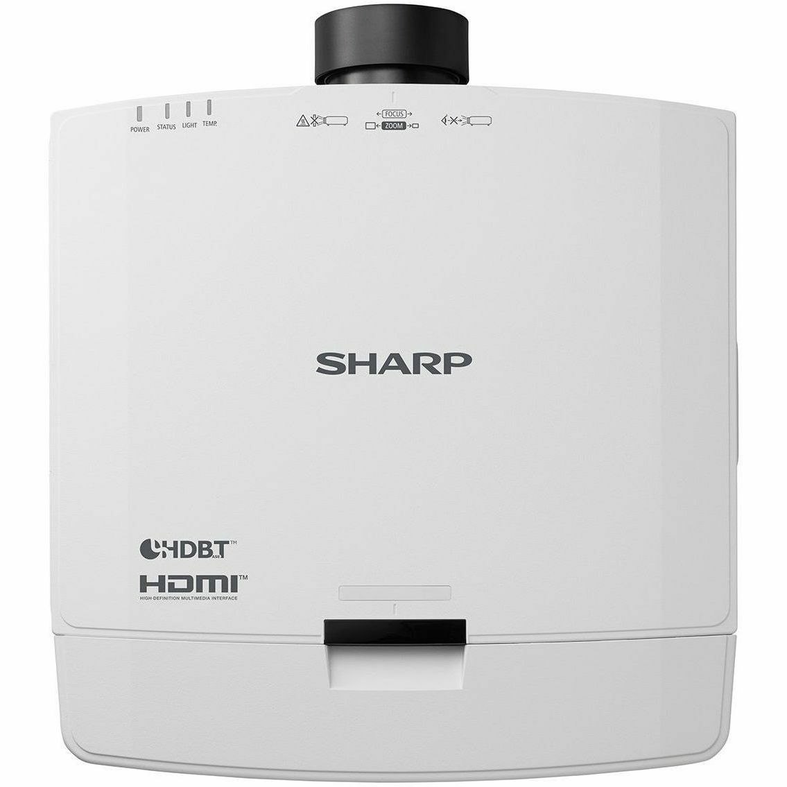 Sharp Professional V801U 3D Standard Throw 3LCD Projector - 16:10 - Ceiling Mountable - White