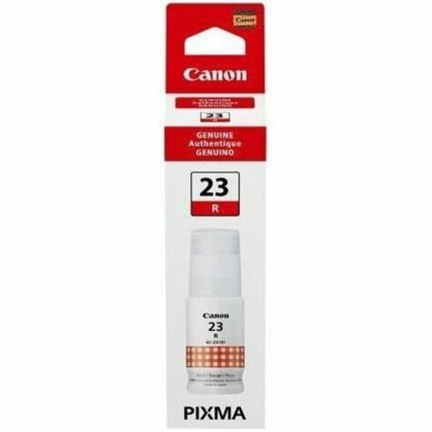 Canon GI-23 Original Standard Yield Inkjet Ink Cartridge - Red - 1 Bottle