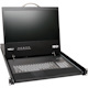 Tripp Lite by Eaton NetCommander 8-Port Cat5 KVM over IP Switch - 19 in. LCD 1 Remote + 1 Local User 1U Rack-Mount