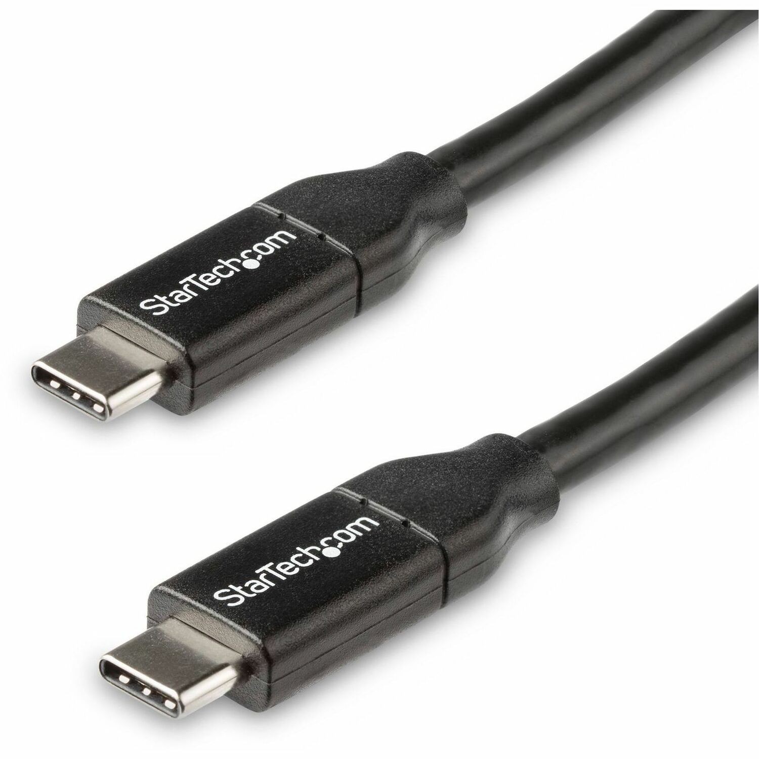 StarTech.com 50 cm USB-C naar USB-C kabel met 5A Power Delivery - M/M - wit - 0,5 m - USB 2.0 - USB-IF gecertificeerd- USB C oplaadkabel