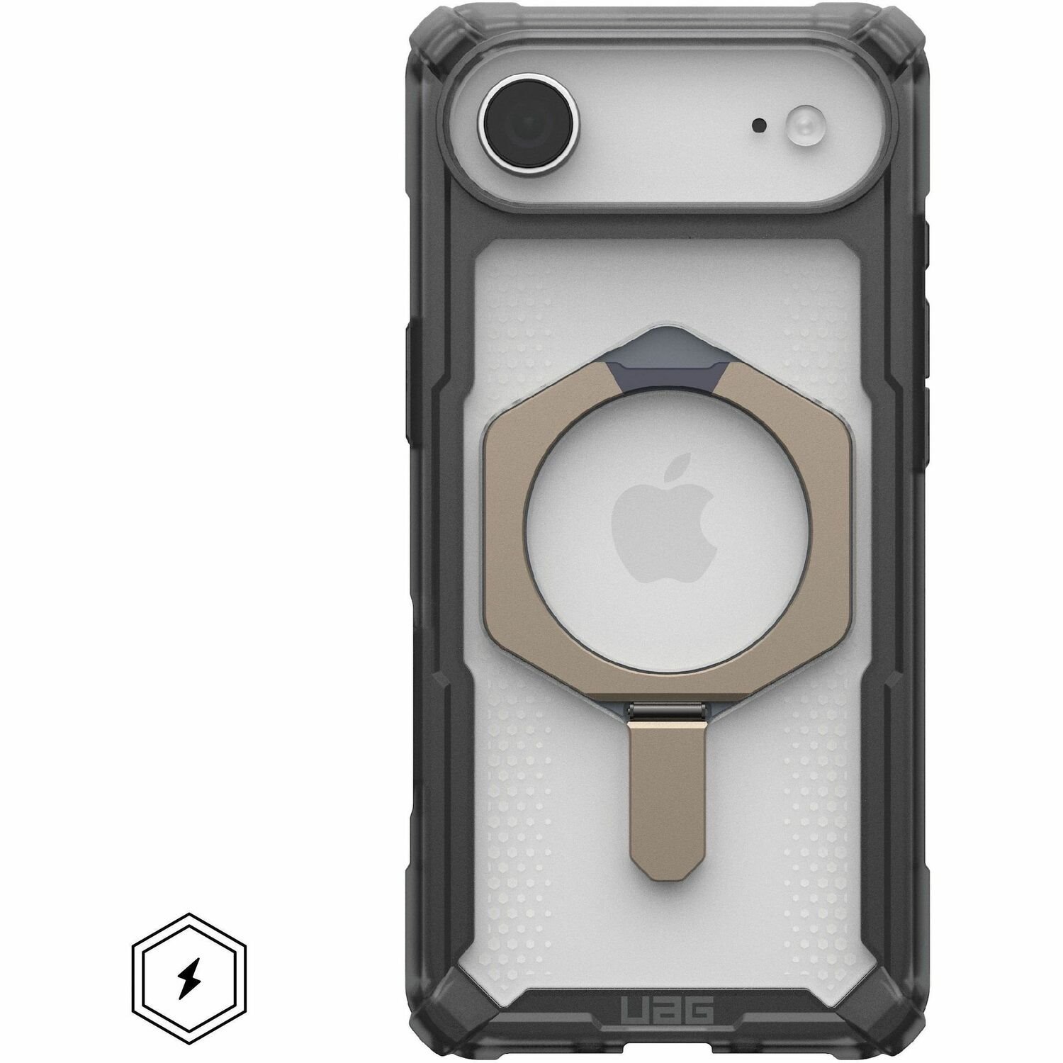 Urban Armor Gear Plasma XTE Case for Apple iPhone Air Smartphone - Ash, Titanium