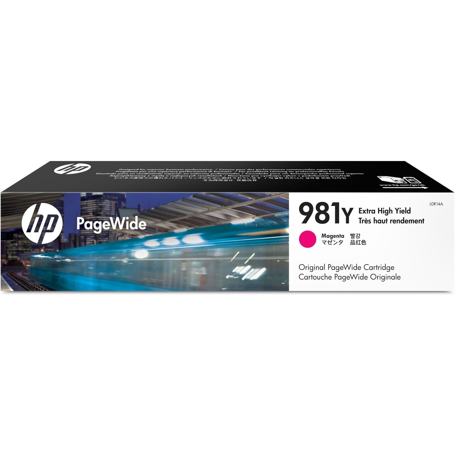 HP 981Y Original Extra High Yield Page Wide Ink Cartridge - Magenta Pack