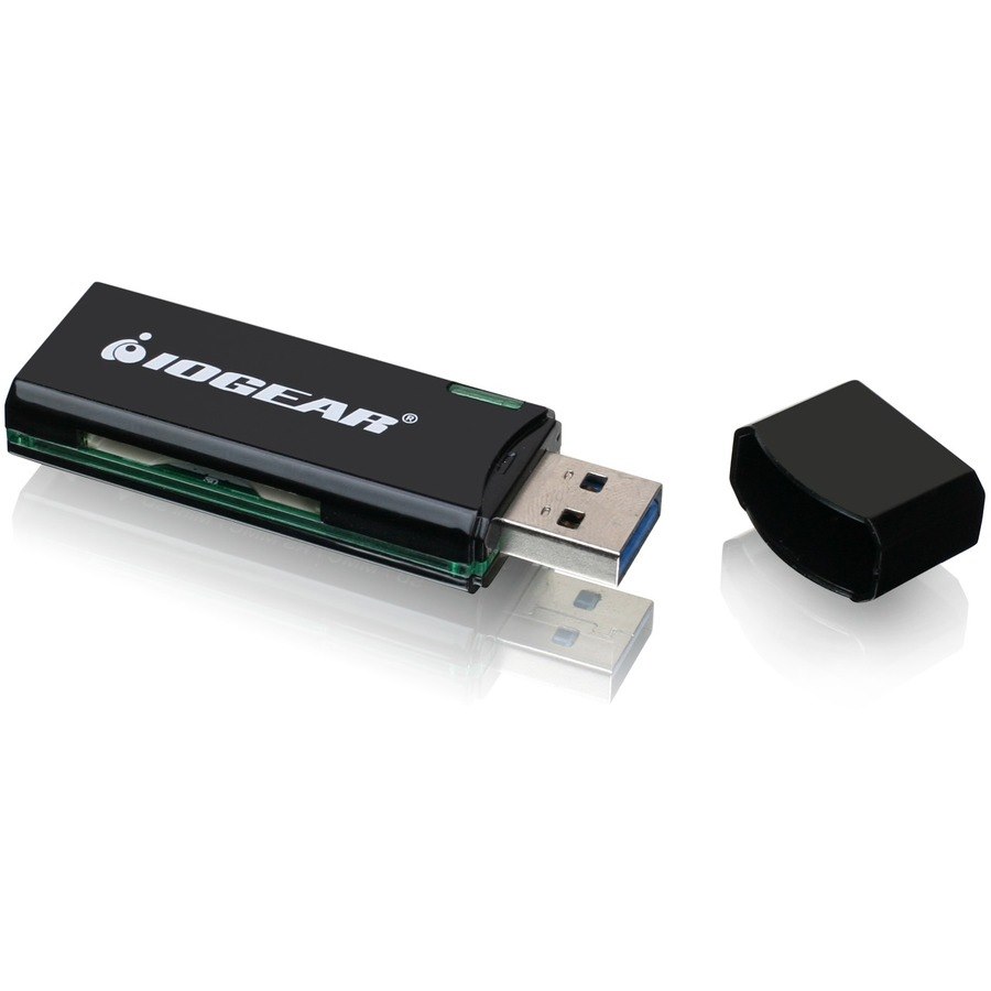 IOGEAR SuperSpeed USB 3.0 SD/Micro SD Card Reader / Writer