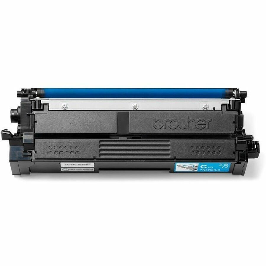 Brother TN-625XLC Original High Yield Laser Toner Cartridge - Single Pack - Cyan - 1 Pack