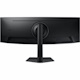 Samsung ViewFinity S9 S49C954UAN 49" Class Dual Quad HD (DQHD) Curved Screen Gaming LED Monitor - 32:9 - Black