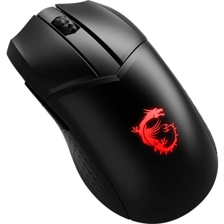 MSI Clutch GM41 Gaming Mouse - Radio Frequency - USB 2.0 - Optical - 6 Button(s) - Black