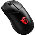 MSI Clutch GM41 Gaming Mouse - Radio Frequency - USB 2.0 - Optical - 6 Button(s) - Black