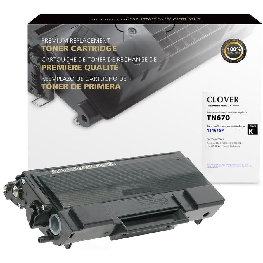 Clover Imaging Remanufactured Toner Cartridge for Brother TN670