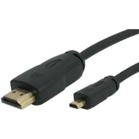 Comsol 2 m HDMI A/V Cable for Smartphone, PC, LCD TV, Plasma, Monitor, Projector, Gaming Console, Home Theater System, Audio/Video Device