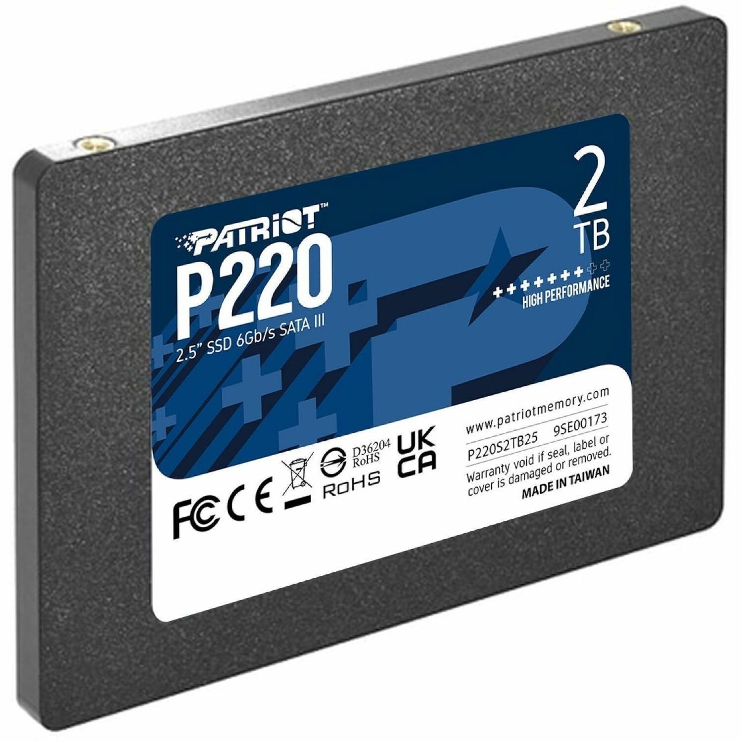 Patriot P220 2TB Internal Ssd-Sata 3 2.5-Solid State Drive-P220s2tb25