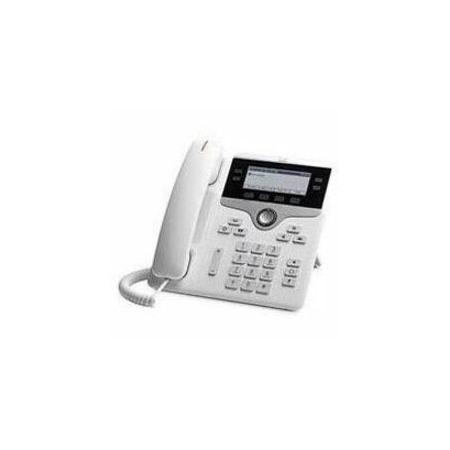 Cisco 7841 IP Phone - Refurbished - Corded - Corded - Wall Mountable - White