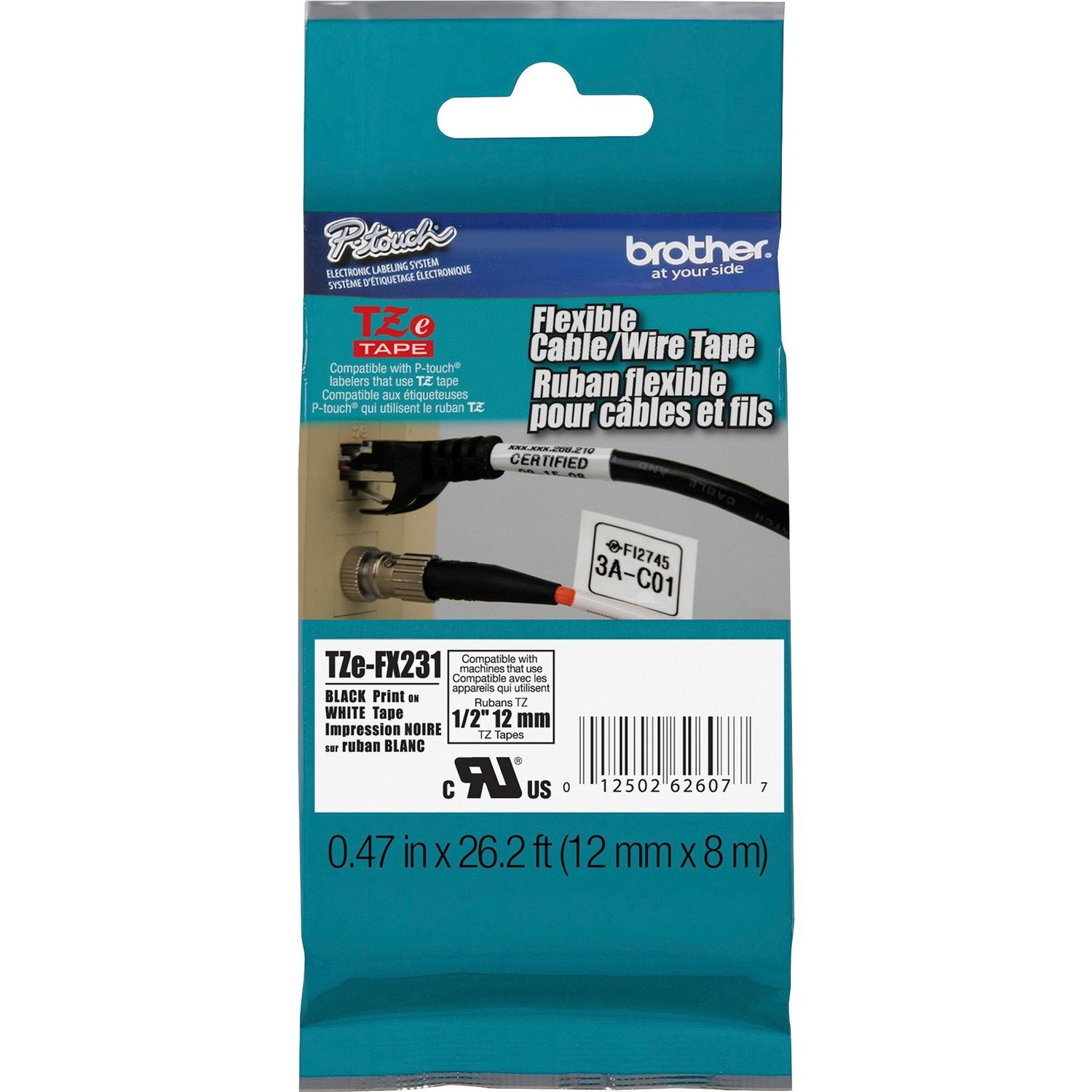 Brother TZEFX-231 Flexible Tape