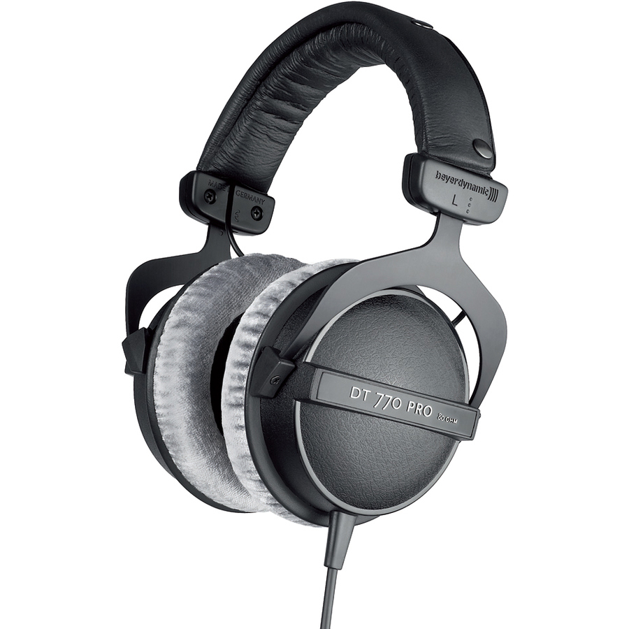 Beyerdynamic DT 770 PRO Wired Over-the-head Binaural Stereo Headphone - Black