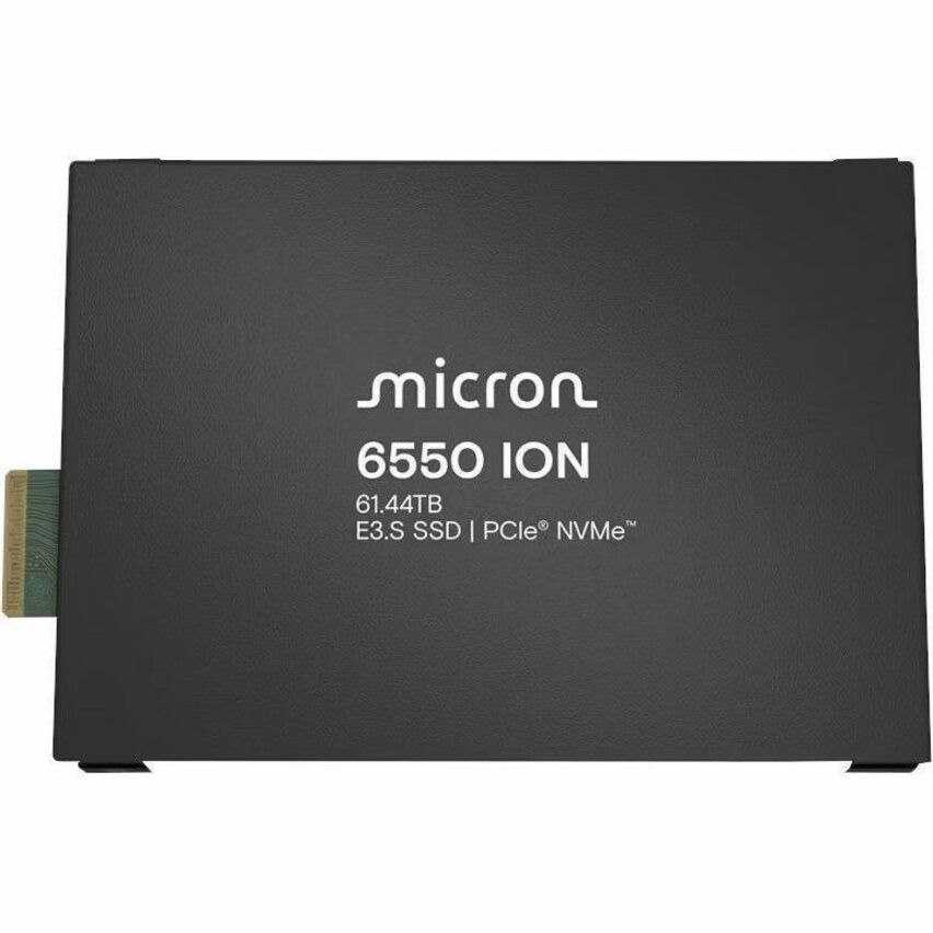 Micron 6550 ION 61.44 TB Solid State Drive - 2.5" Internal - U.2 (PCI Express NVMe 5.0 x4) - TAA Compliant