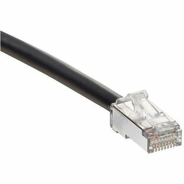 Leviton Cat 6A Patch Cord, 7 ft (2.1 m), Black