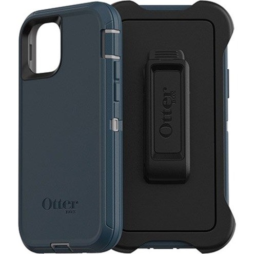 OtterBox Defender Carrying Case (Holster) Apple iPhone 11 Pro Smartphone - Gone Fishin Blue