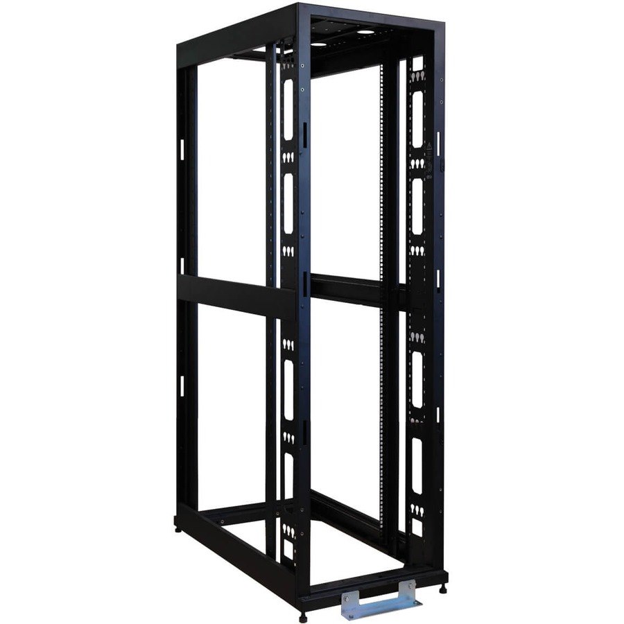 Eaton Tripp Lite Series SmartRack 48U Standard-Depth 4-Post Premium Open Frame Rack with No Sides or Doors