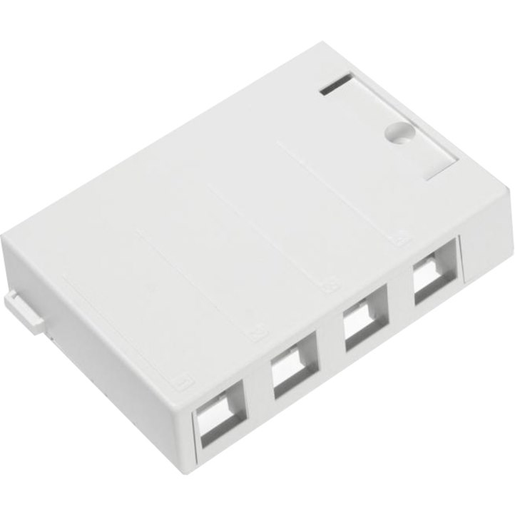 Leviton QuickPort 4 Socket Mounting Box