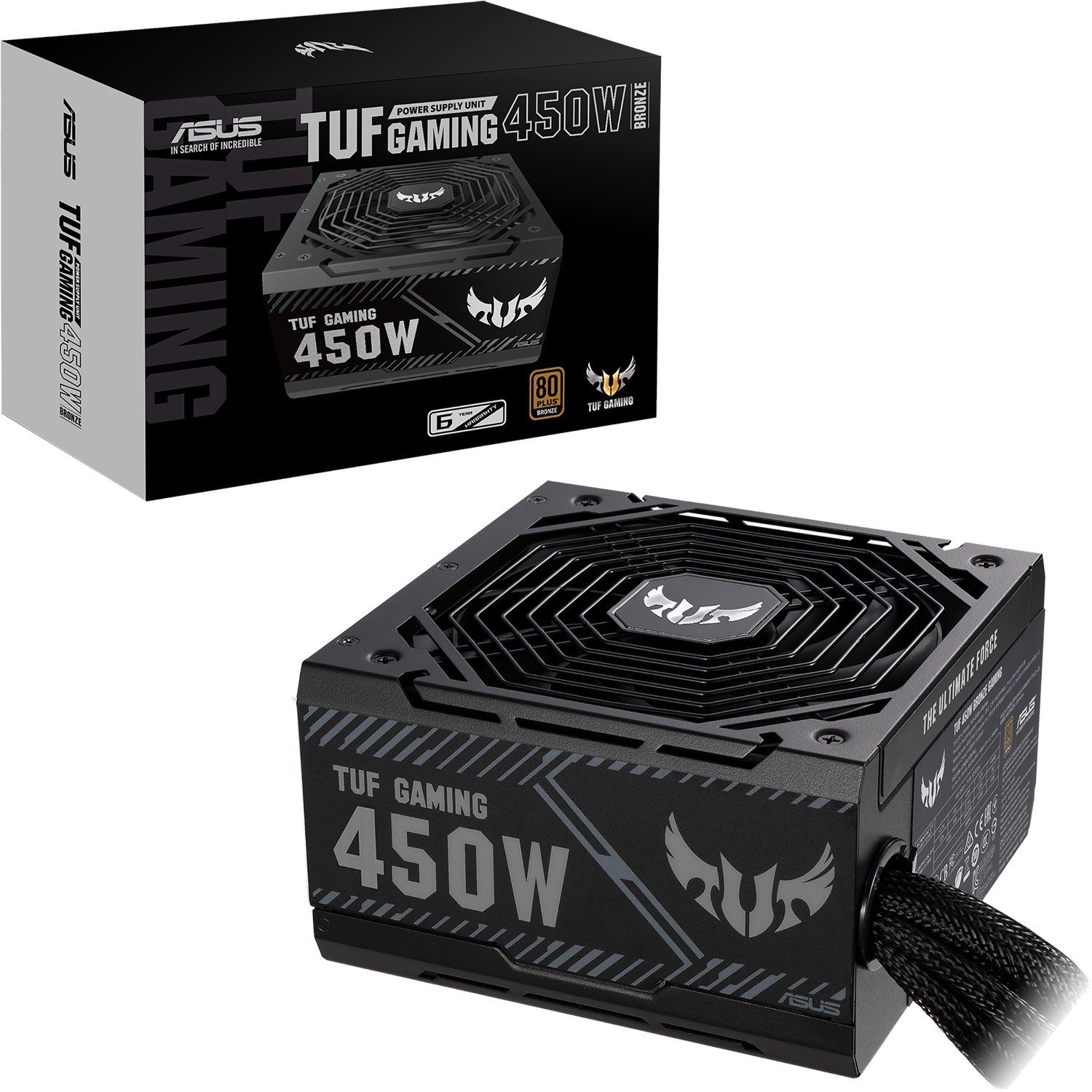 Asus TUF Gaming TUF-GAMING-450B ATX12V/EPS12V Power Supply - 450 W