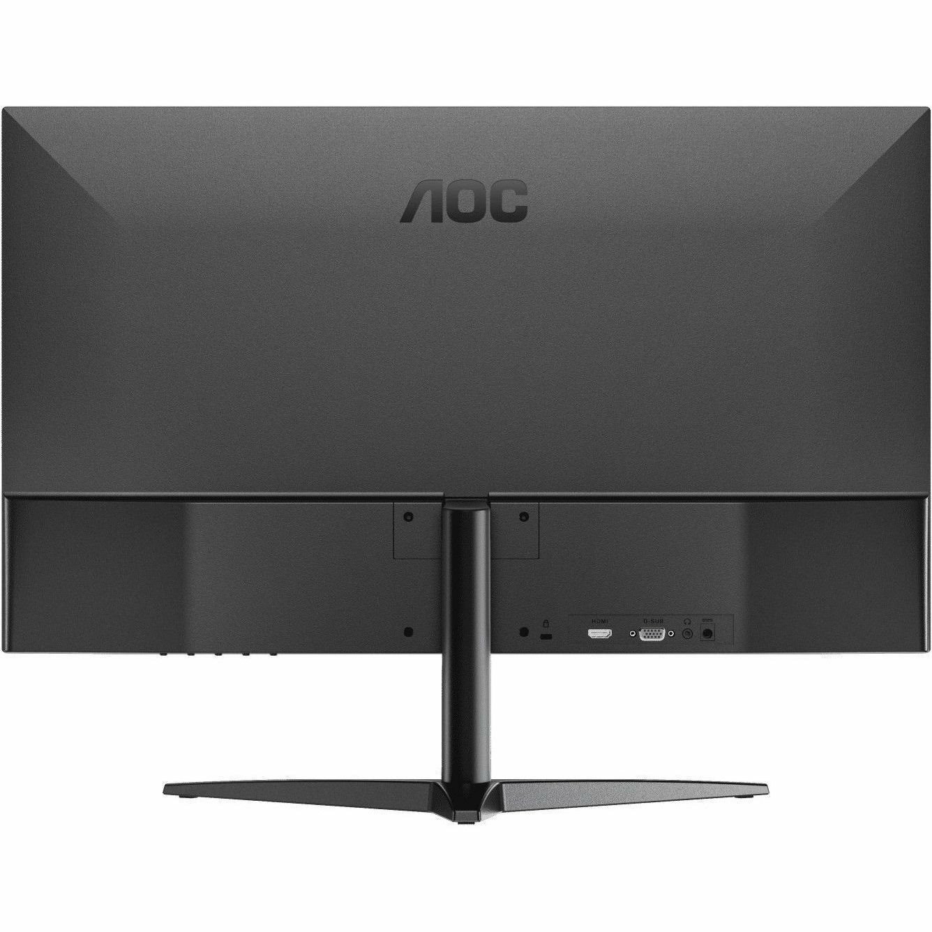 AOC 24B1XH2 24" Class Full HD LED Monitor - 16:9 - Black