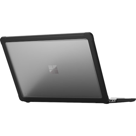 STM Goods Dux Rugged Case for Microsoft Notebook - Textured Rubber Feet - Black, Transparent