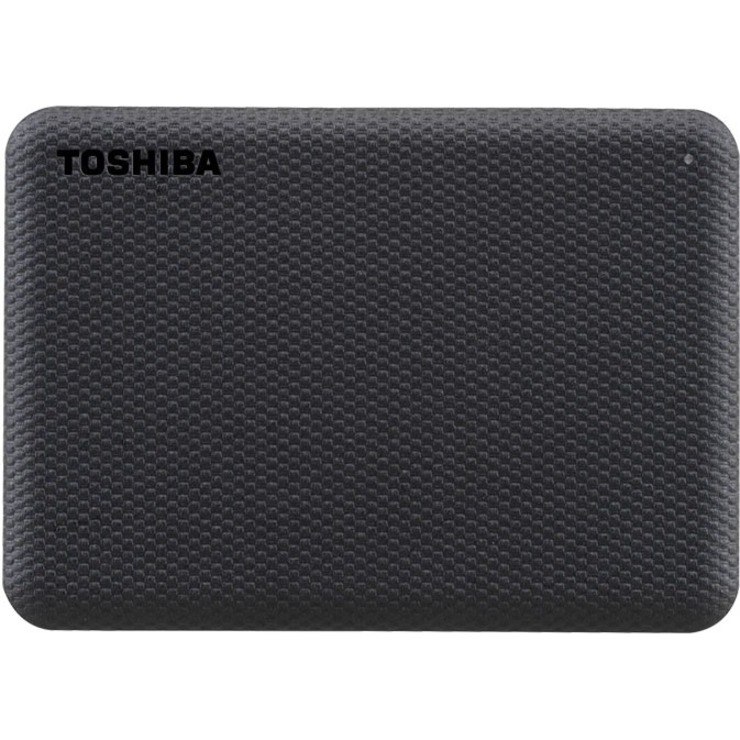 Dynabook Canvio Advance 4 TB Portable Hard Drive - External - Black Textured