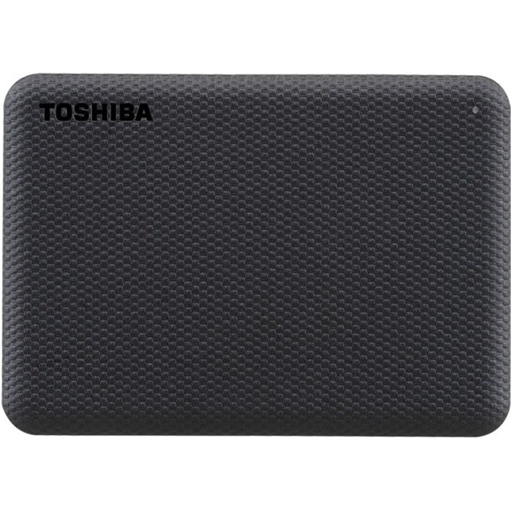 Dynabook Canvio Advance 4 TB Portable Hard Drive - External - Black Textured