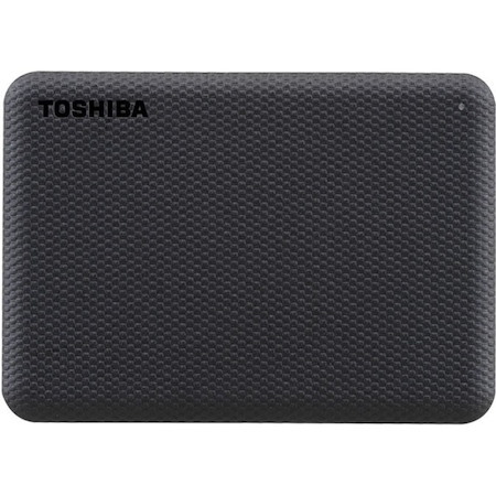 Dynabook Canvio Advance 2 TB Portable Hard Drive - External - Black Textured