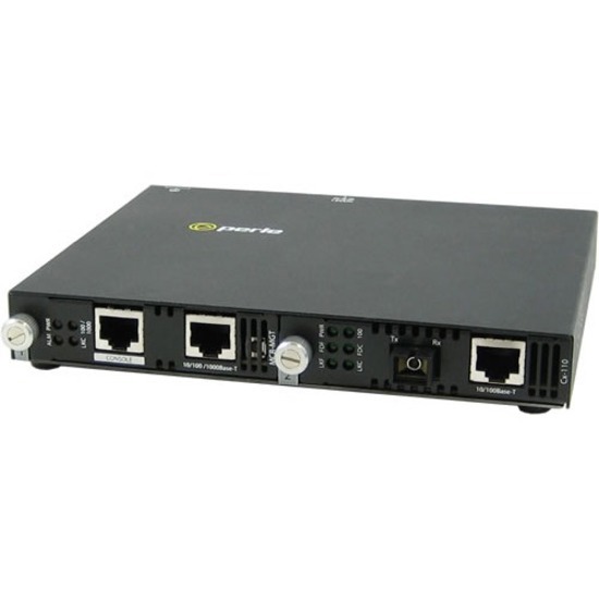 Perle SMI-110-S1SC40D Transceiver/Media Converter