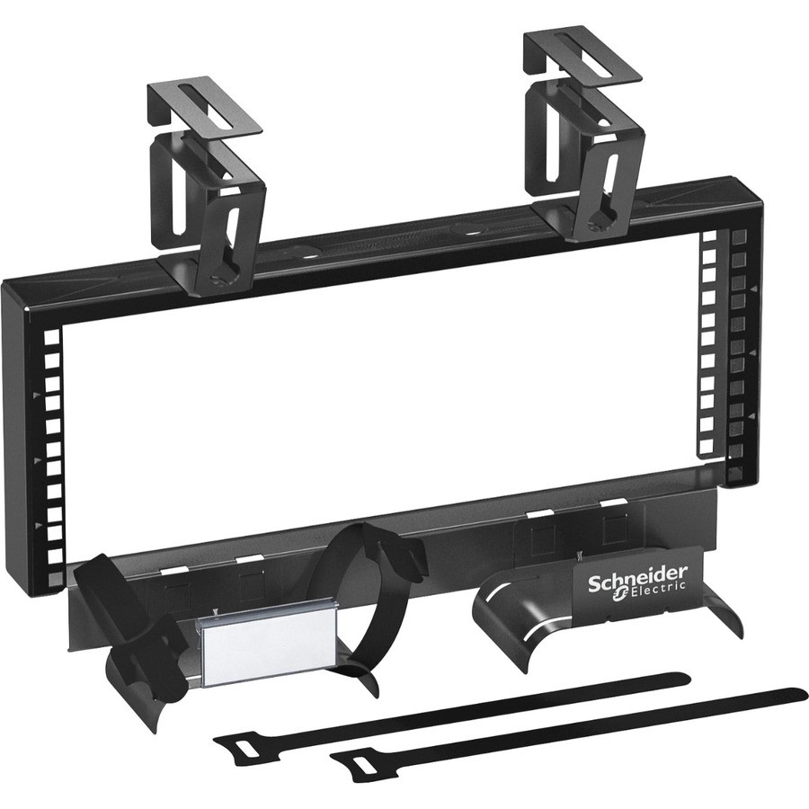 APC by Schneider Electric Overhead Zone Cabling 4U 19 in (482 mm)W Patch Frame