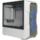 Cooler Master MasterBox Computer Case - Mini ITX, Micro ATX Motherboard Supported - Mini-tower - Steel, Mesh, Plastic, Tempered Glass - White