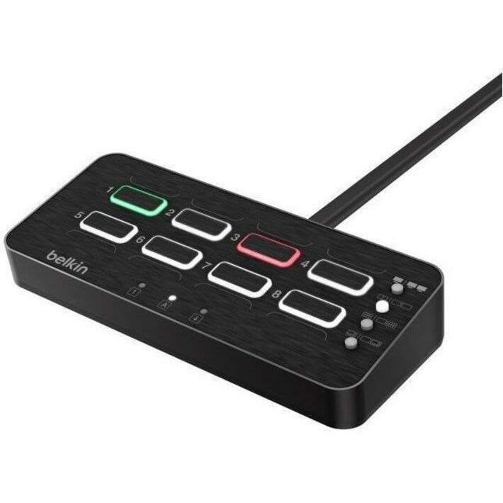Belkin MultiClave Secure KVM Remote Control 8-Port