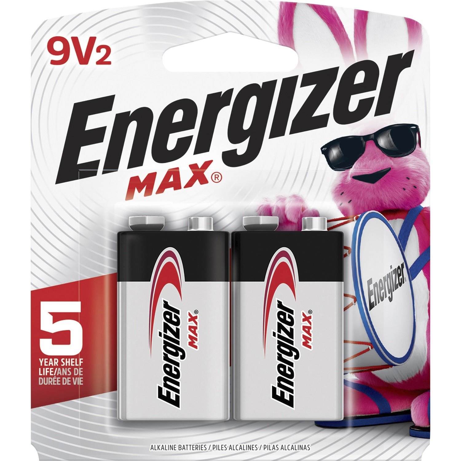 Energizer 9-Volt MAX Alkaline Batteries