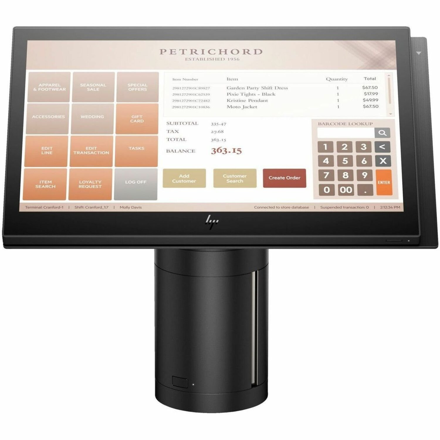 HP Engage One All-in-One System Model 145