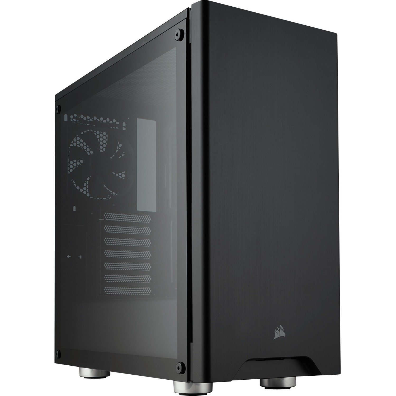 Corsair Carbide 275R Gaming Computer Case - ATX Motherboard Supported - Mid-tower - Steel, Plastic, Acrylic - Black