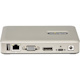 StarTech.com USB C Dock, USB-C to DisplayPort 4K 30Hz or VGA, 65W PD3.0, 4-Port USB 3.1 Gen 1 Hub, GbE, Universal USB C Docking Station