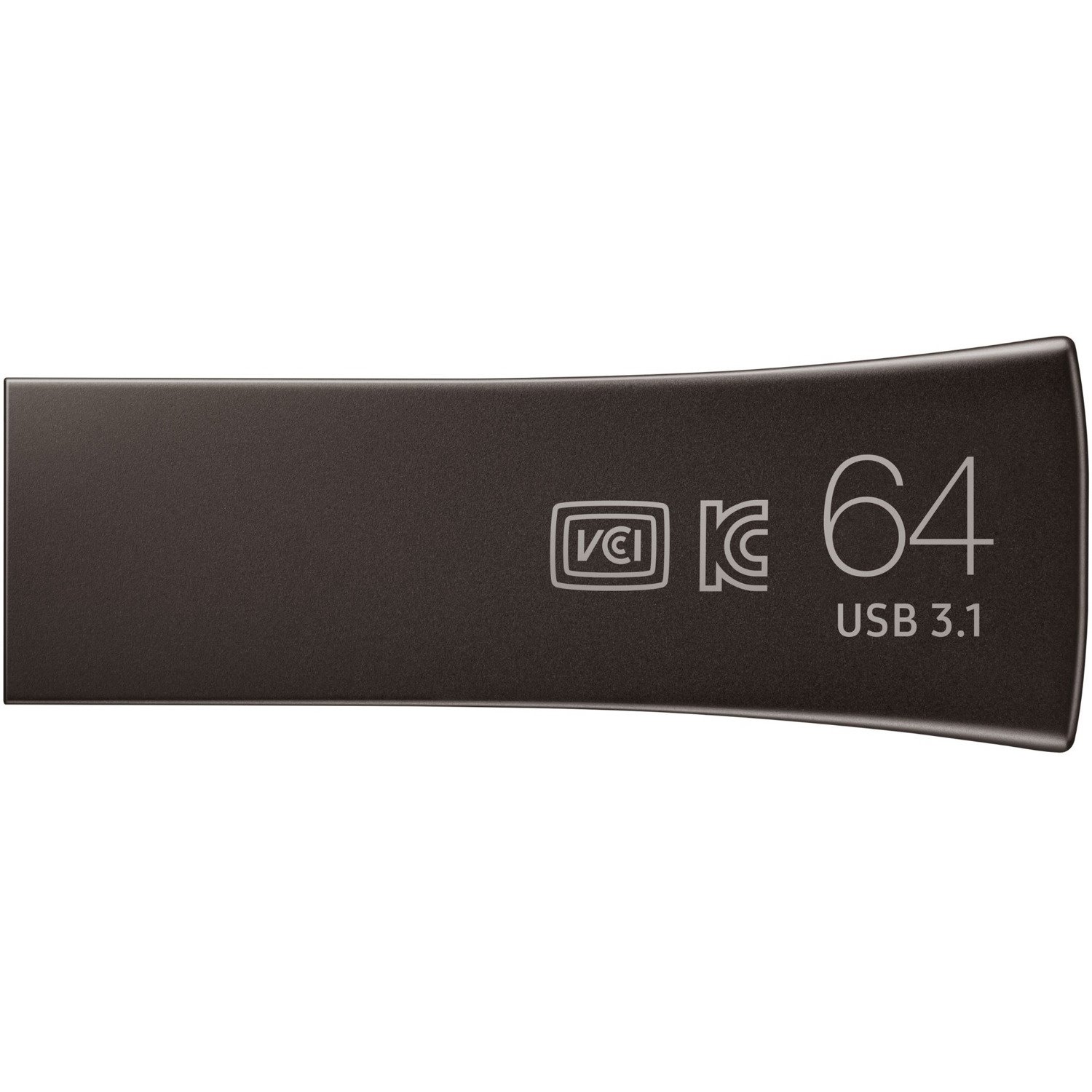 Samsung BAR Plus 64 GB USB 3.1 Type A Flash Drive - Silver