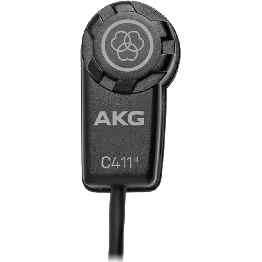 AKG C411 L Wired Condenser Microphone - Matte Black