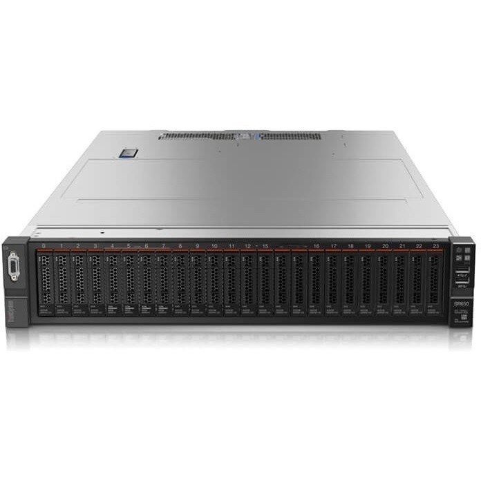 Lenovo ThinkSystem SR650 7X06A050AU 2U Rack Server - 1 x Intel Xeon Gold 6148 2.40 GHz - 32 GB RAM - 12Gb/s SAS, Serial ATA/600 Controller