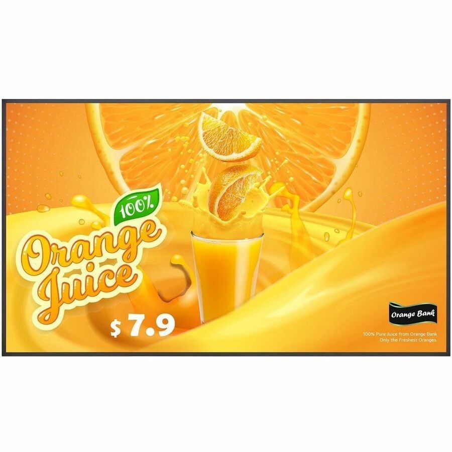LG DIGITAL DISPLAY (UH5Q) 55" UHD, 500NITS, HDMI, SPKR, PORT/LAND, 24H/7D, 3YR