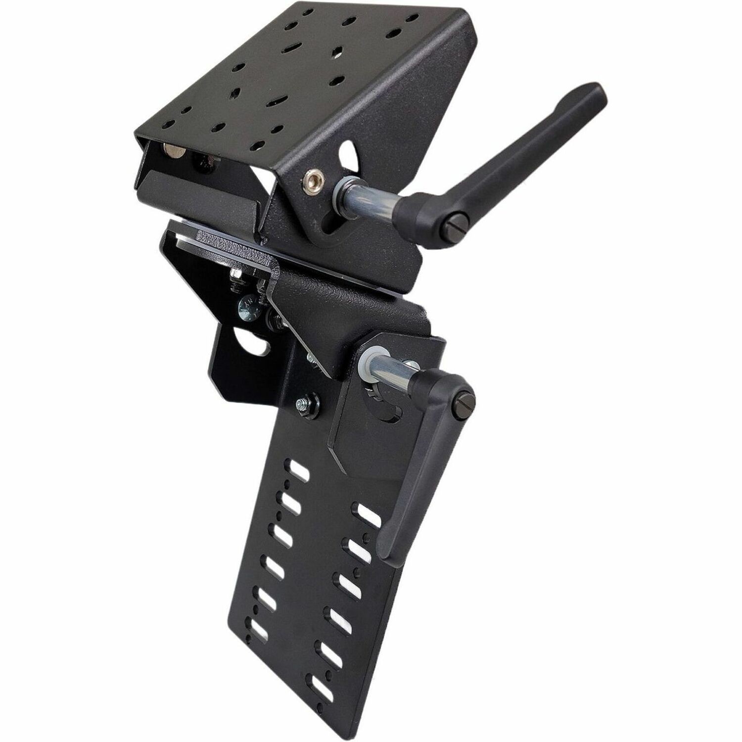 Havis MH-1008 Heavy-Duty Forklift Clamp Mount -Black - Dual Articulating - Capa