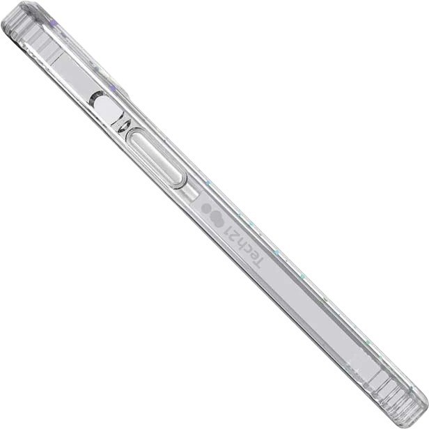 Tech21 Evo Sparkle Case for Apple iPhone 13 Smartphone - Holographic Shimmer Effect - Radiant